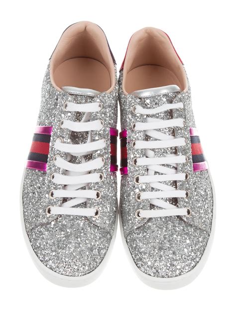 gucci shoes women sparcales|gucci glitter sneakers cheap.